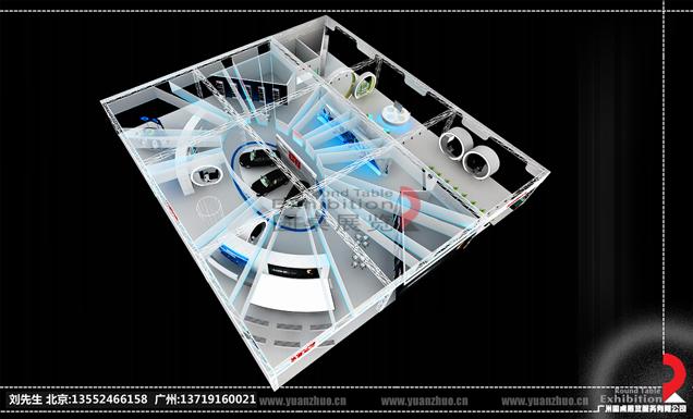 合众思创-上海汽车展台设计