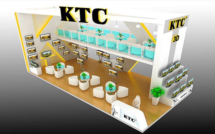 上海显示器展会展台设计装修